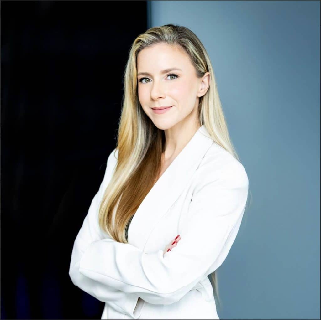Female Lawyer Standing Looking at the Camera