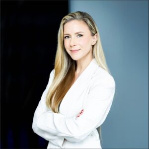 Female Lawyer Standing Looking at the Camera